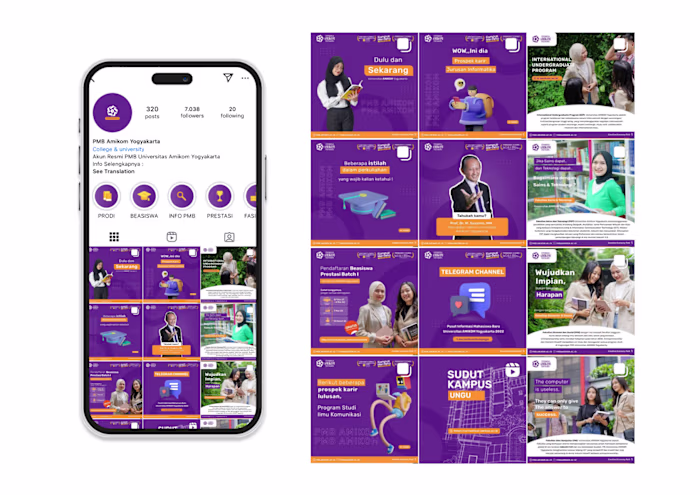 AMIKOM University | Social Media Marketing & Content Creation