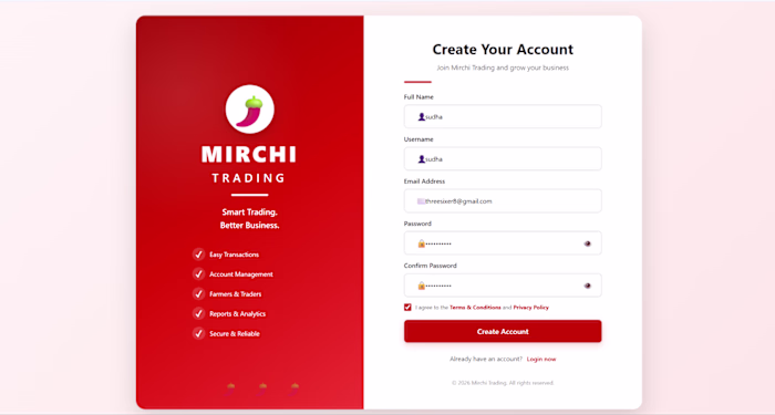 Authentication & User Management System Development