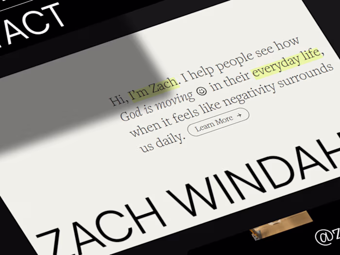 Zach Windahl | Author and Entrepreneur