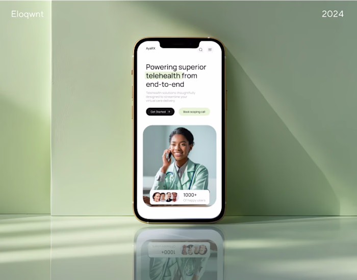 AyaRx - Telemedicine Web Design | UX/UI