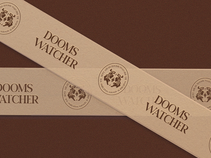 Brand Identity and Logo Design for The Dooms Watcher