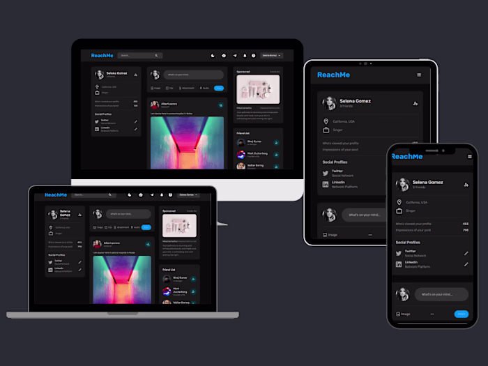 ReachMe: Social Media Platform with ChatGPT Integration
