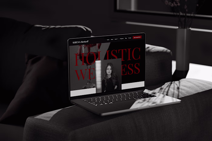 Holistic Wellness Coach Website Design
