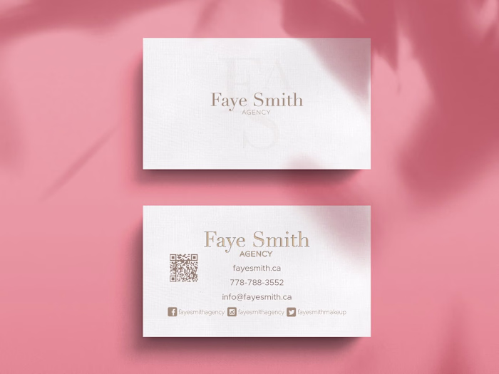 Marketing Materials - Faye Smith Agency — Solo Design