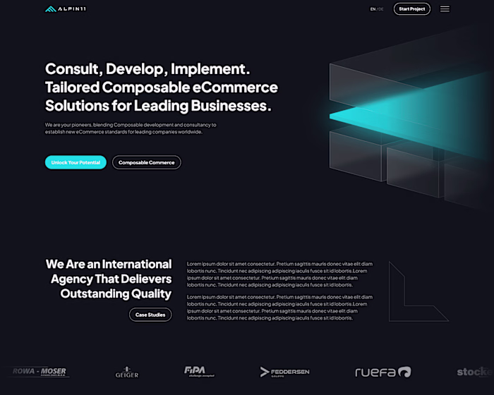 Company Website as a Convincing and Trusted Platform