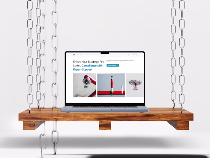 Fire Safety Website Design