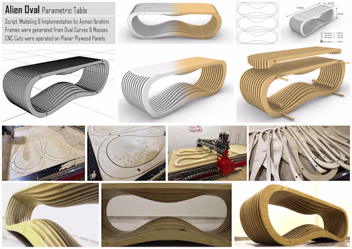 Parametric Alien Table
