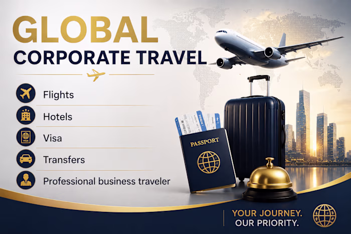 ✈️ Business Travel Made Simple.
Whether
