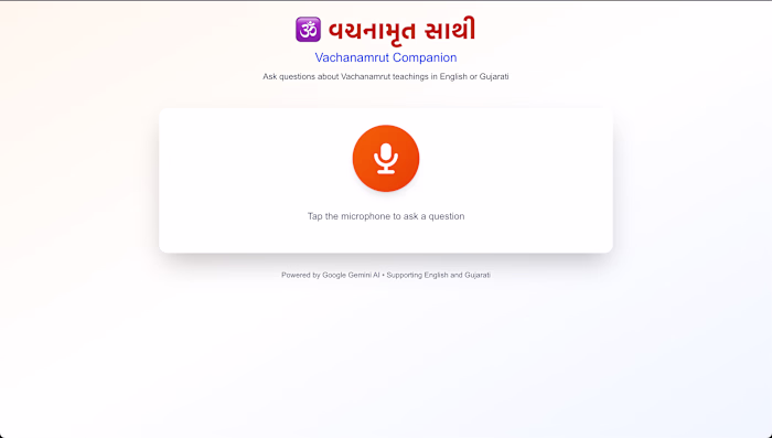 Vachanamrut AI Companion — AI
