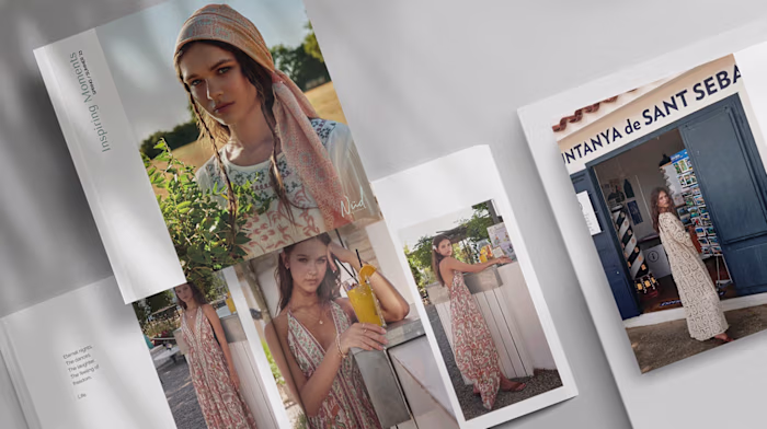 Inspiring Moments | Fashion Lookbook Editorial Design