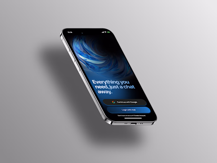 For this AI chat mobile