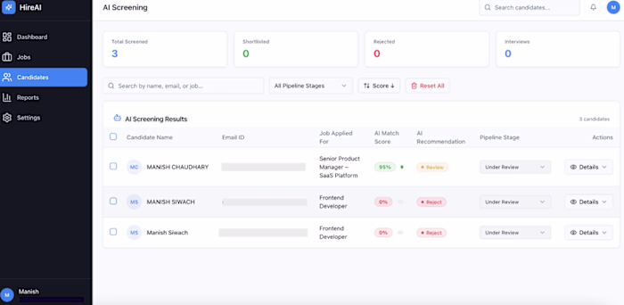 AI-Powered Hiring Workflow