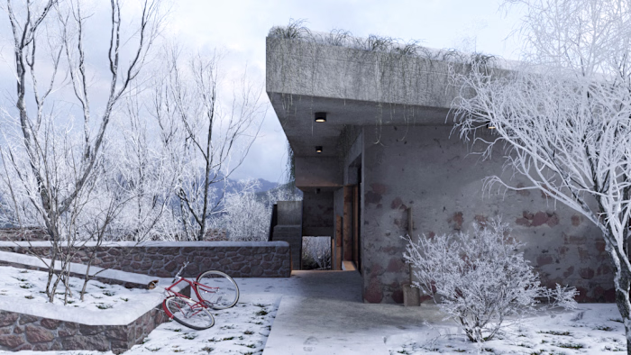 Shahrestanak Villa, Metamorphosis Method