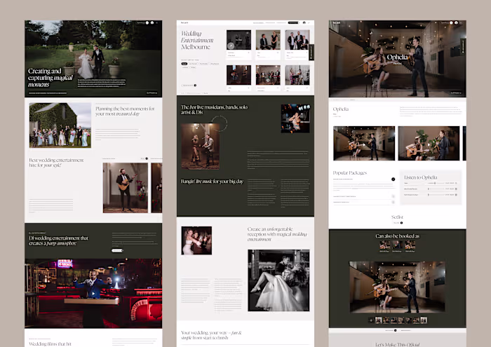 Wedding Planner Website