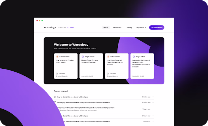 AI Article Generator Web APP
