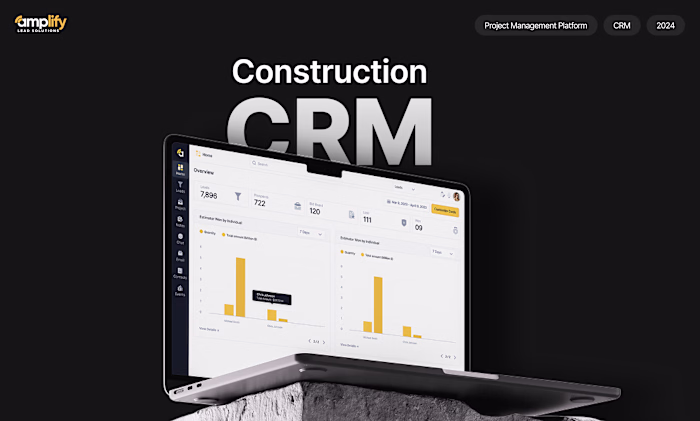 Amplify - Construction Business Website & CRM
