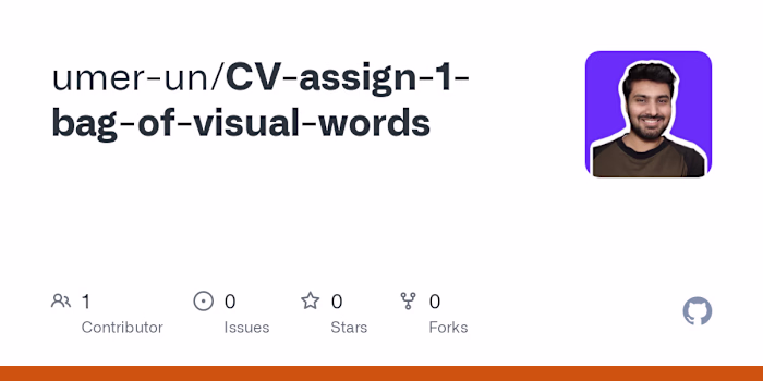 Computer Vision Bag of Visual Words