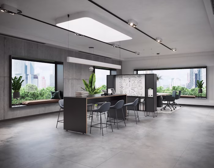 Office Furniture Marketing 3D Visualization (Netherlands)
