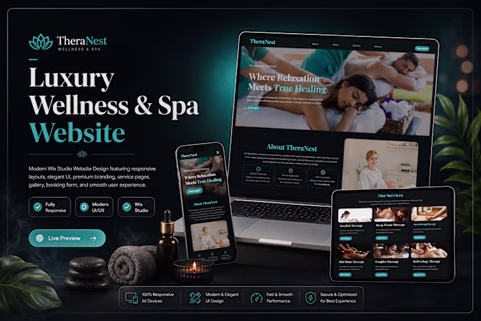 Mobile-Friendly Massage Therapy Platform