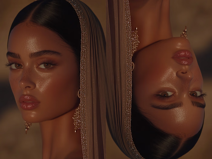 Premium Social Media Design for Women's Beauty Brand