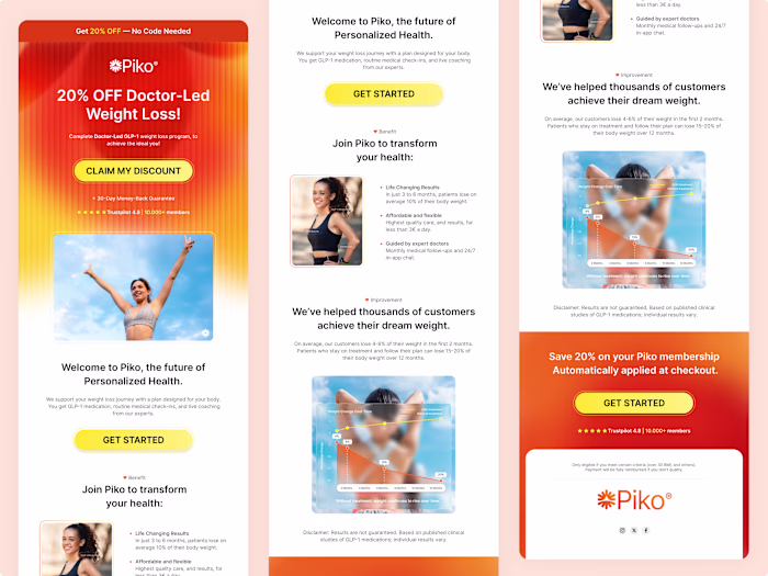 Email Design - Piko