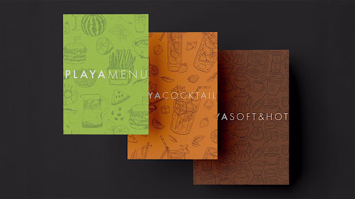 Menu Design Collection – Various Restaurants