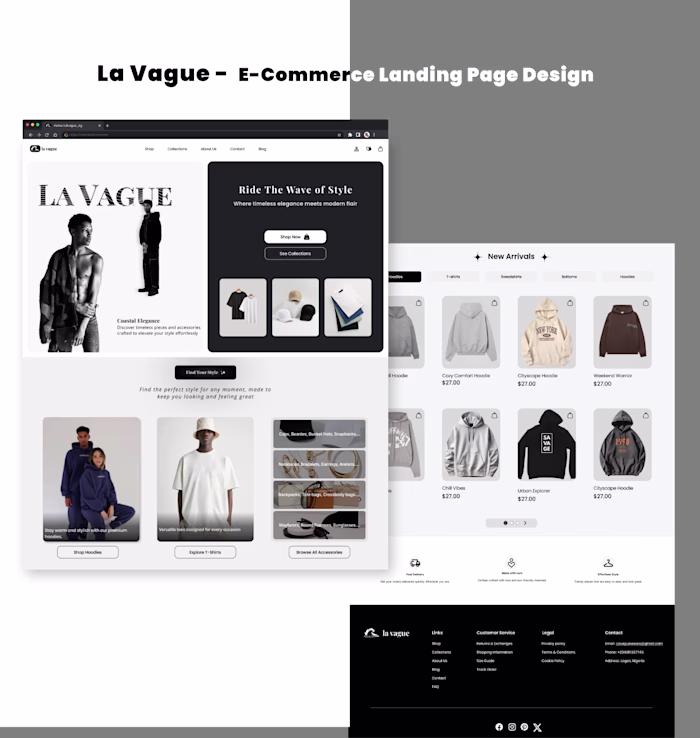 La Vague E-commerce Exploration