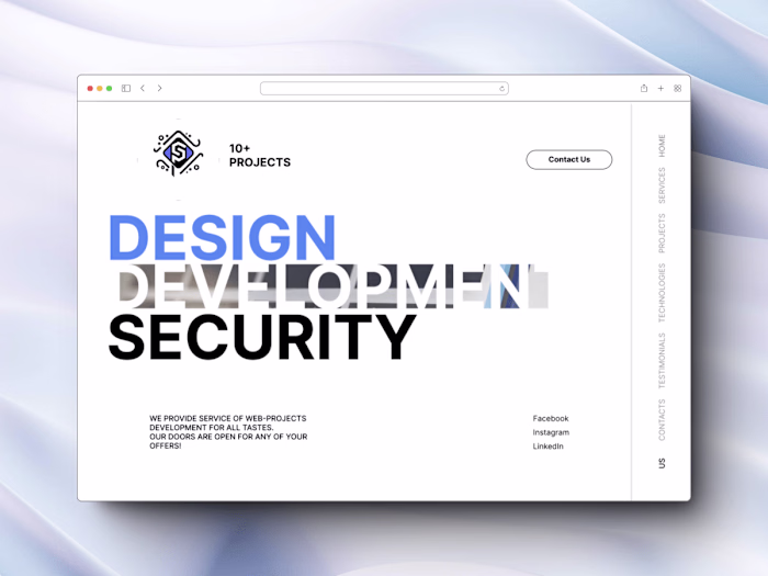 Redesign IT company SP-Lutsk
