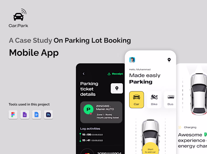 Team Project, Case Study (UI/UX)