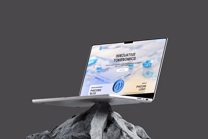 Phicoin - UX UI crypto website design :: Behance