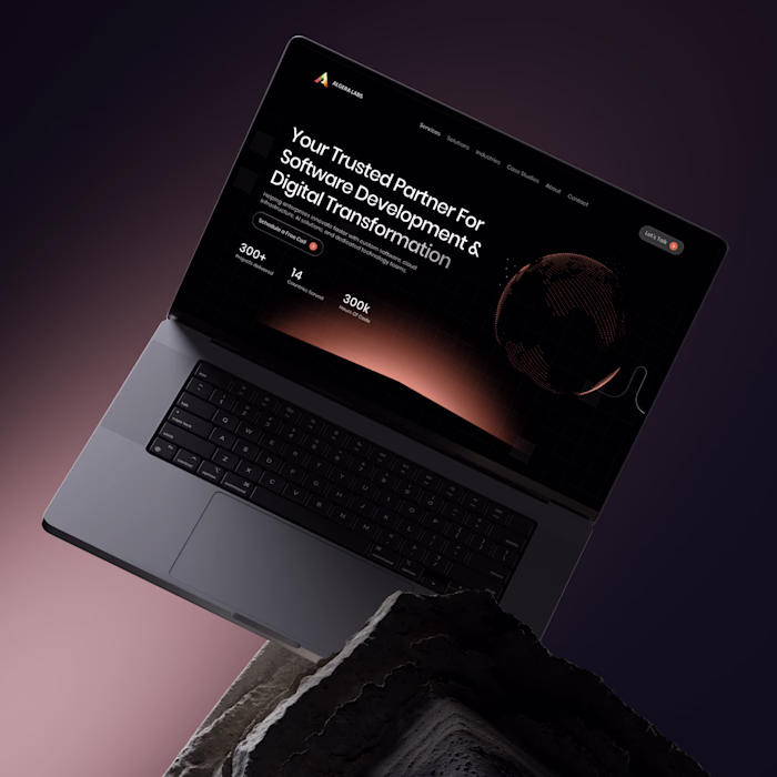 Modern Development Website Design

First impression