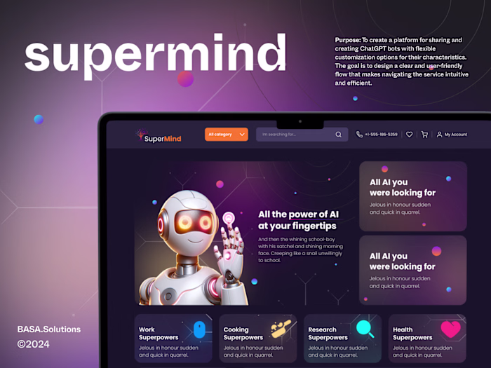 AI Marketplace UX/UI Design