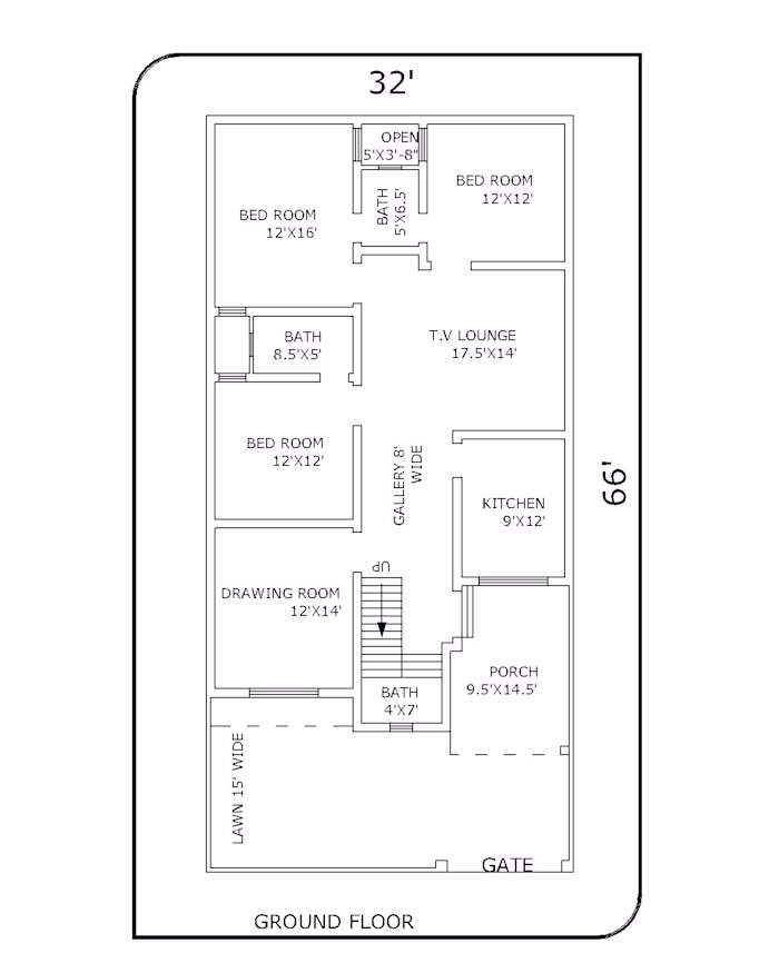 Modern & Functional House Plan