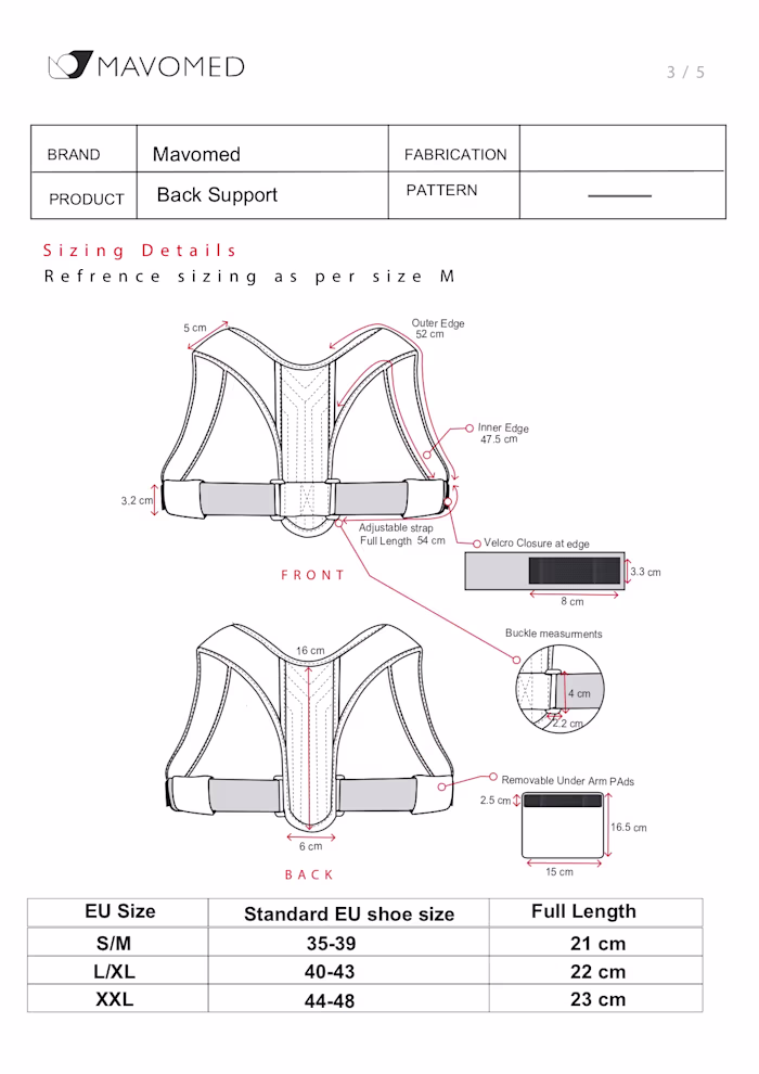 Product Tech Pack  