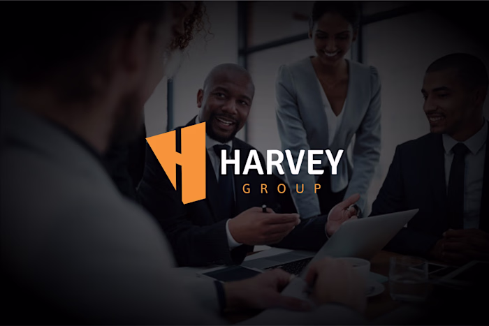 B2B Brand identity design for Harvey Group :: Behance
