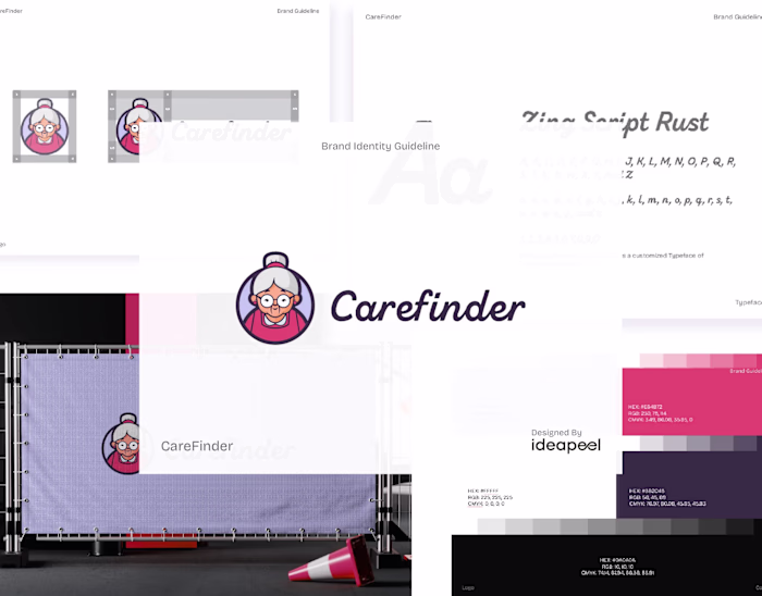 Carefinder | Logo and Visual Identity Design Case Study