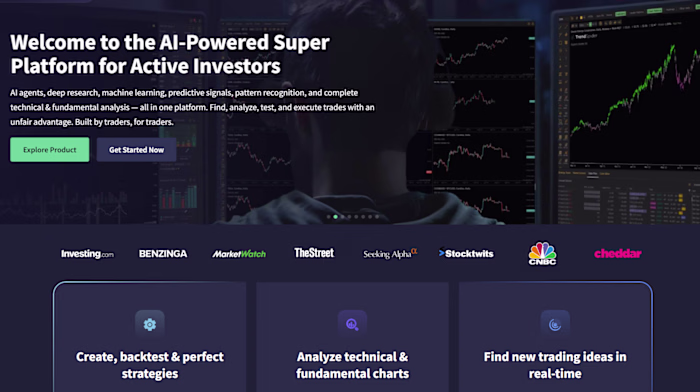 Full-stack Development for TrendSpider platform