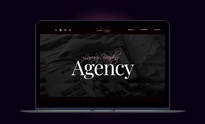 Premium WIX Studio Timeless Agency Marketing Website