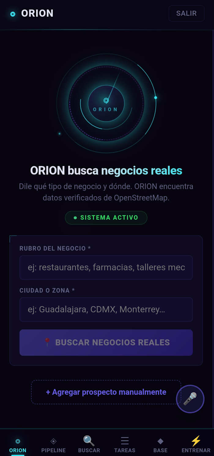 Orion – AI-Powered Sales Prospecting Assistant