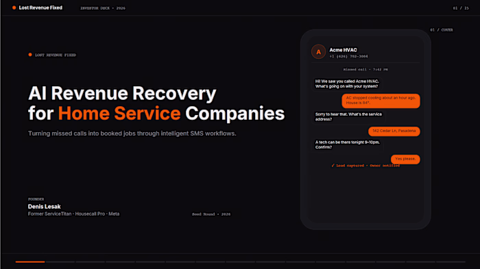AI Revenue Recovery for Home Service Companies