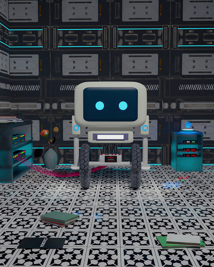 Robo 3d blender model :: Behance