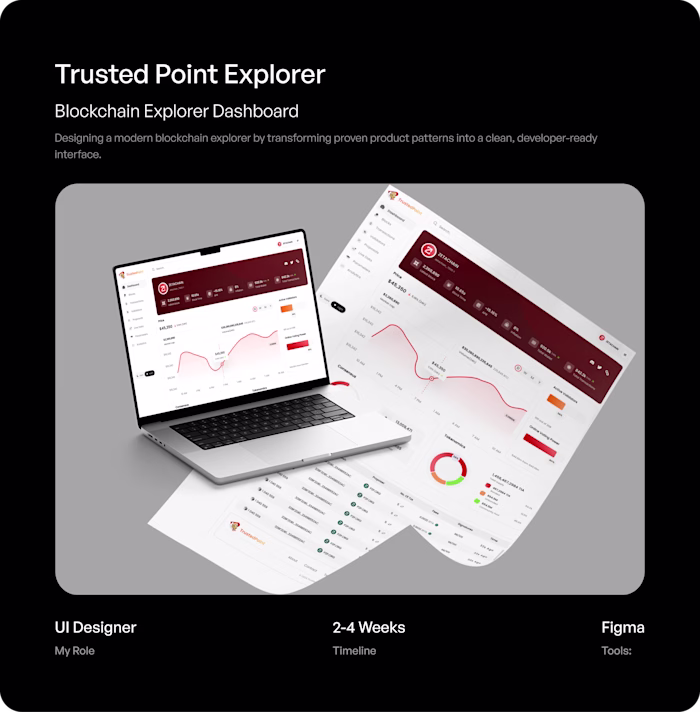 Blockchain Explorer UI Redesign Project
