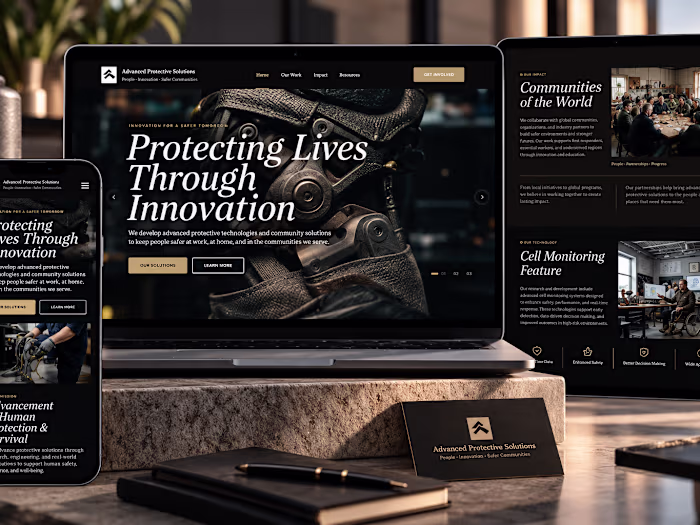 Professional Website Design for Ideas for the World