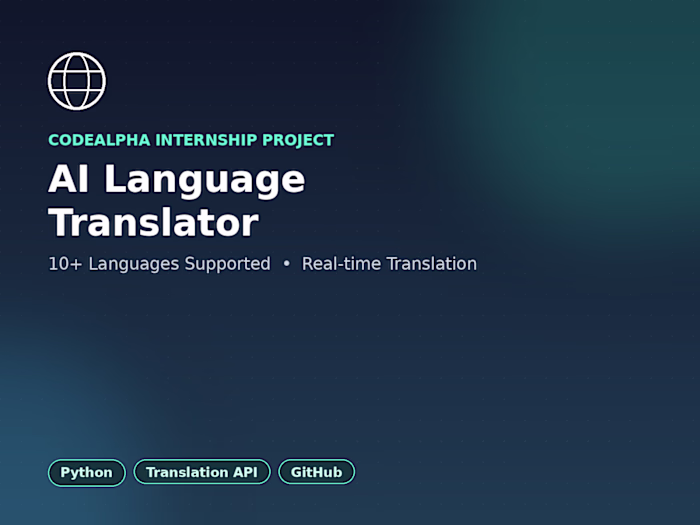 AI Language Translator