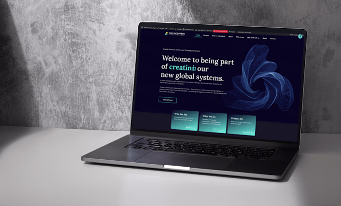 The Inceptery - Website Design