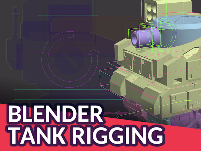 Blender Tank Rigging