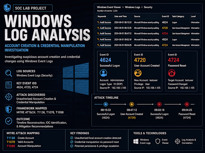 Windows Events Log Investigation: Event ID 4724
