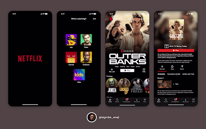 Netflix App UI - 025