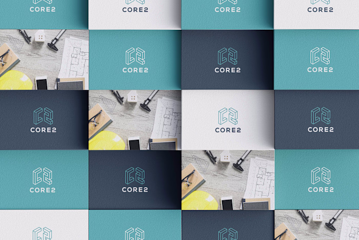 Property Development Brand Identity & Logo Design | Core2