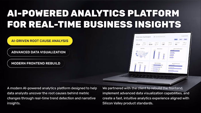 📊 AI-Powered Analytics Platform for Business Intelligence